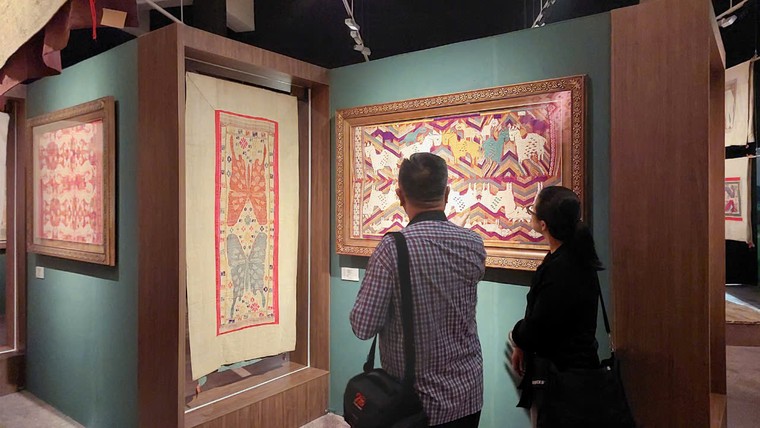 Nà pha – Vẻ đẹp văn hóa Thái qua từng họa tiết dệt tay ảnh 3