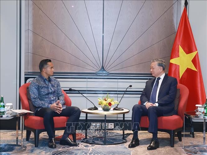 Tổng Bí thư Tô Lâm tiếp lãnh đạo các tập đoàn, doanh nghiệp lớn của Indonesia ảnh 2