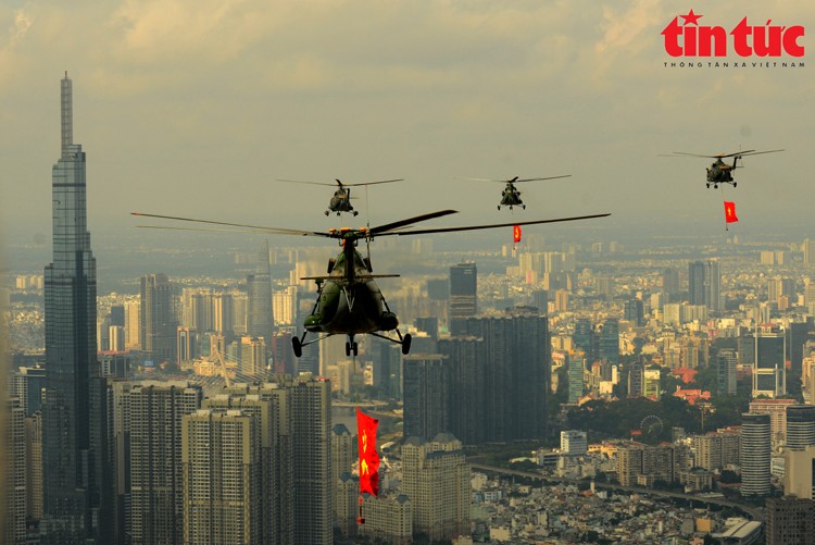 50 năm thống nhất đất nước: Tổng hợp luyện diễu binh, diễu hành lần thứ hai ảnh 11