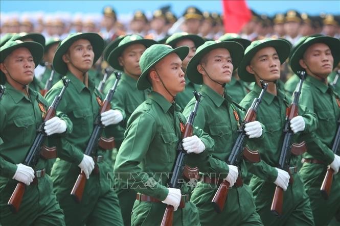 Lễ diễu binh, diễu hành kỷ niệm 50 năm Ngày Giải phóng miền Nam, thống nhất đất nước ảnh 7