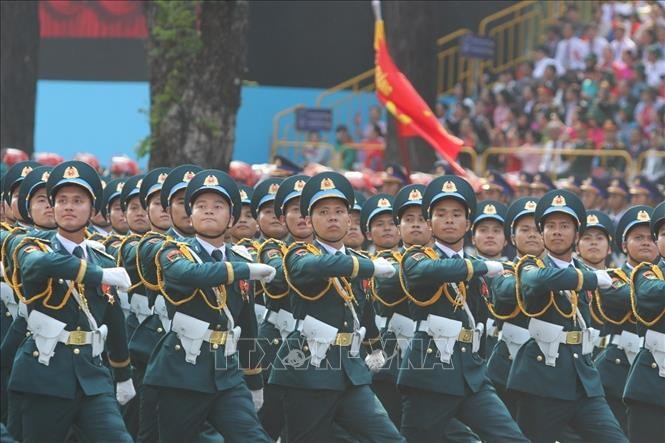 Lễ diễu binh, diễu hành kỷ niệm 50 năm Ngày Giải phóng miền Nam, thống nhất đất nước ảnh 9