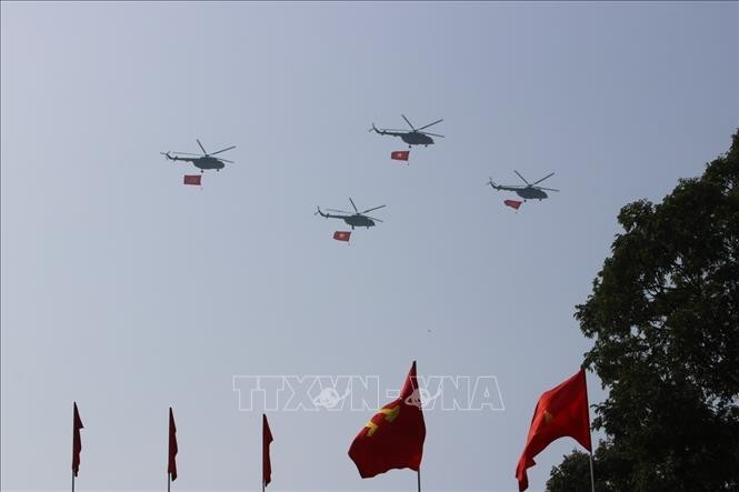 Lễ diễu binh, diễu hành kỷ niệm 50 năm Ngày Giải phóng miền Nam, thống nhất đất nước ảnh 3
