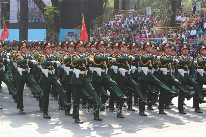 Lễ diễu binh, diễu hành kỷ niệm 50 năm Ngày Giải phóng miền Nam, thống nhất đất nước ảnh 8