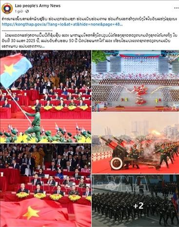 Báo chí Lào đăng tải bài viết thể hiện tình đoàn kết đặc biệt giữa hai quốc gia ảnh 1