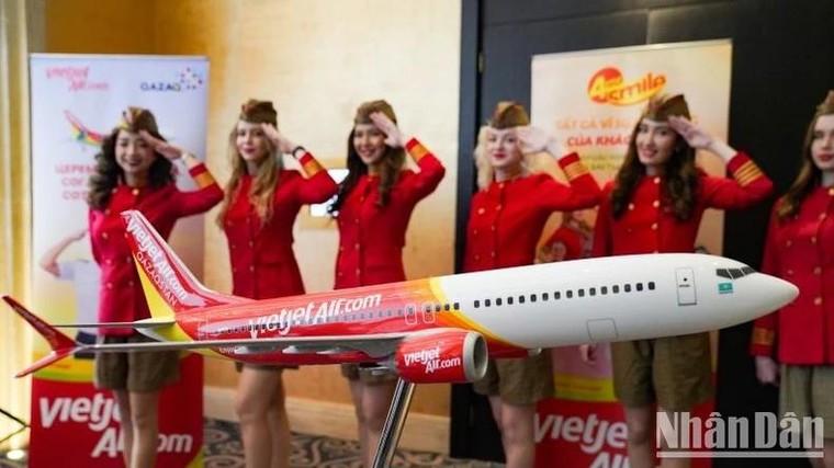 Vietjet ra mắt hãng hàng không Vietjet Qazaqstan ảnh 1