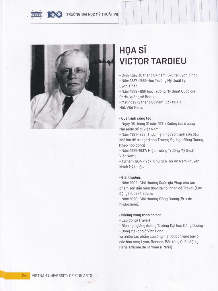 Nhặt sạn Dấu ấn 100 năm Trường Đại học Mỹ thuật Việt Nam – Kỳ 2: Tránh tạo “chuẩn mực sai” cho lịch sử mỹ thuật Việt Nam ảnh 1