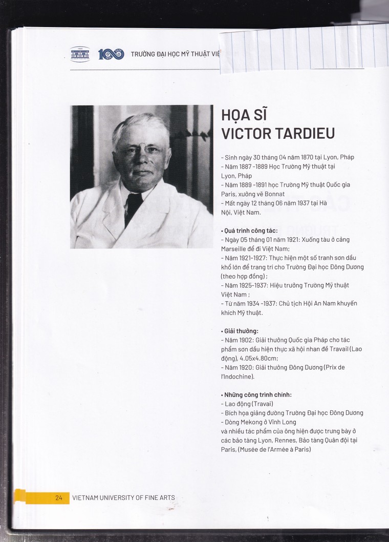 Nhặt sạn Dấu ấn 100 năm Trường Đại học Mỹ thuật Việt Nam – Kỳ 4: Nghi vấn về mốc thời gian thành lập trường? ảnh 2