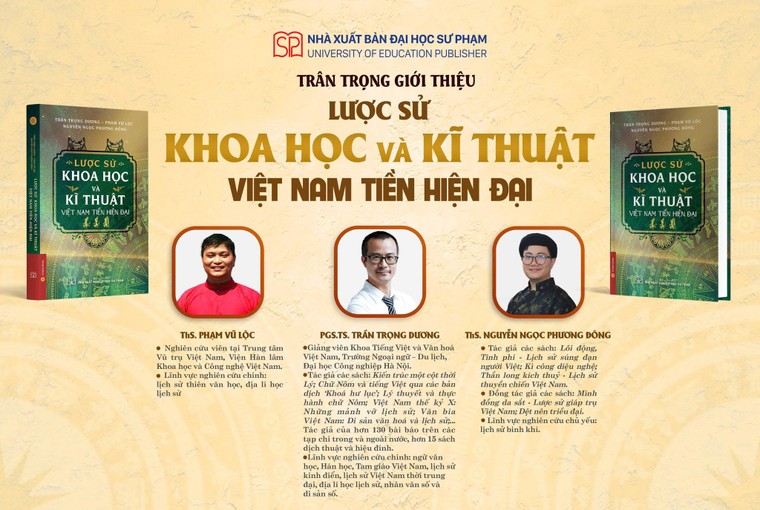 Cuốn sách hé lộ truyền thống khoa học, kỹ thuật hàng ngàn năm của dân tộc ảnh 1