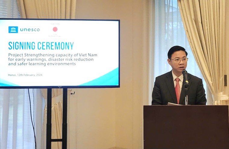 UNESCO và Chính phủ Nhật Bản tăng cường năng lực phòng ngừa thiên tai và an toàn trường học tại Việt Nam ảnh 2