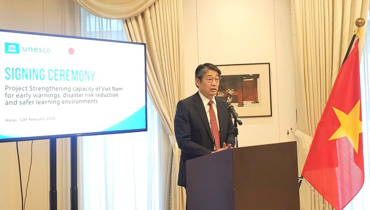 UNESCO và Chính phủ Nhật Bản tăng cường năng lực phòng ngừa thiên tai và an toàn trường học tại Việt Nam ảnh 1