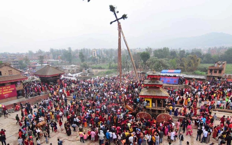 Người dân Nepal chào đón năm mới... 2082! ảnh 2