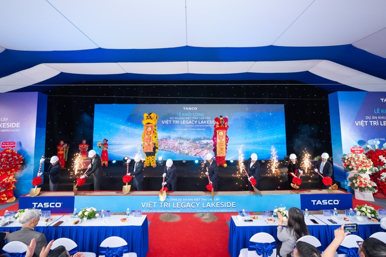 Tasco khởi công khu biệt thự cao cấp Việt Trì Legacy Lakeside ảnh 1