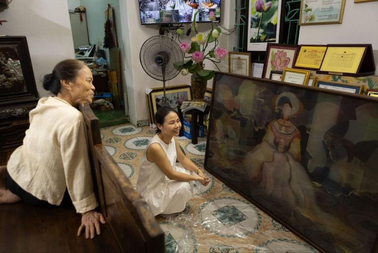 Nghệ nhân Phan Thị Thuận - Hành trình kiến tạo giá trị làng nghề ảnh 8