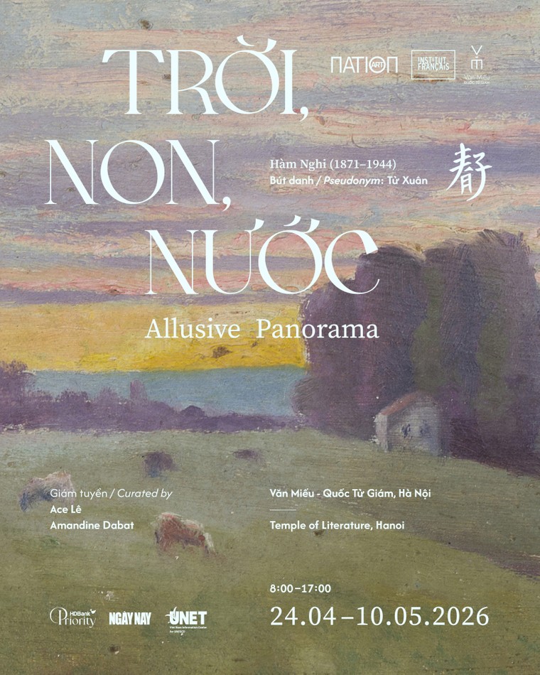 20 tác phẩm của vua Hàm Nghi lần đầu tiên quy tụ tại Hà Nội ảnh 1