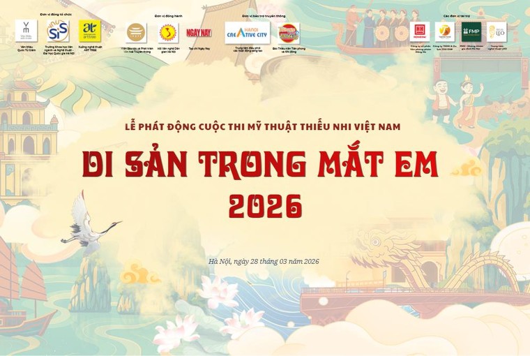 Phát động cuộc thi mỹ thuật thiếu nhi toàn quốc “Di sản trong mắt em” 2026 ảnh 1