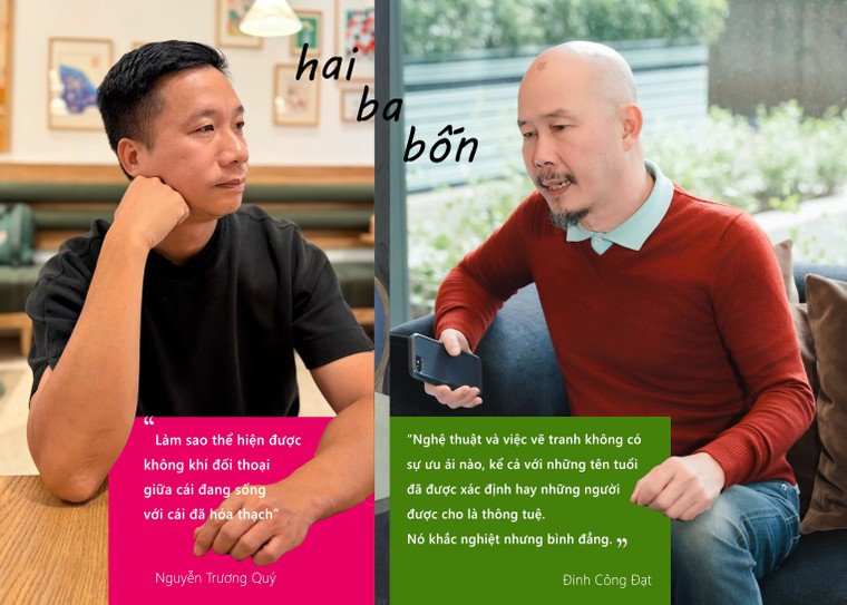 Hai Ba Bốn - Hành trình “vỡ bài” của Đinh Công Đạt và Nguyễn Trương Quý ảnh 1