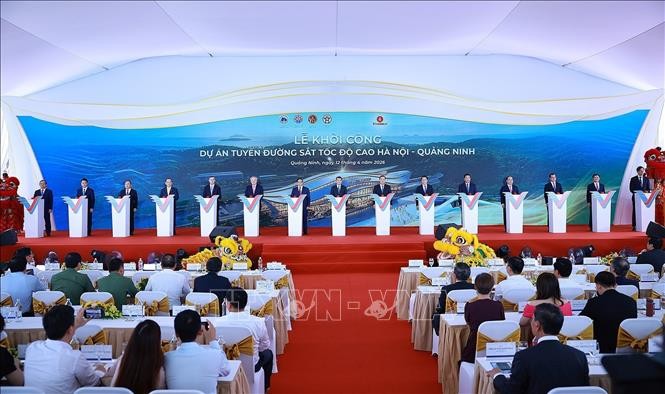 Khởi công Dự án tuyến đường sắt tốc độ cao Hà Nội-Hải phòng ảnh 4