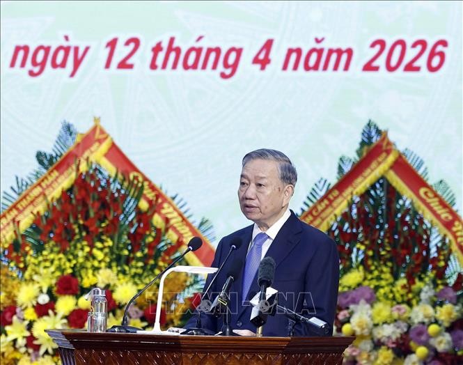 Tổng Bí thư, Chủ tịch nước Tô Lâm trao Danh hiệu Anh hùng Lực lượng vũ trang nhân dân tặng Quân khu 1 ảnh 1