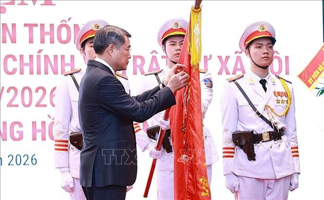 Thủ tướng dự Lễ kỷ niệm 80 năm ngày truyền thống lực lượng Cảnh sát quản lý hành chính về trật tự xã hội ảnh 5