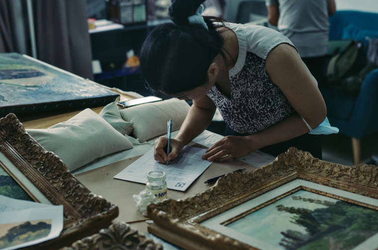 Hé lộ quá trình vận chuyển chuẩn quốc tế tại Triển lãm Trời, Non, Nước | Allusive Panorama ảnh 3