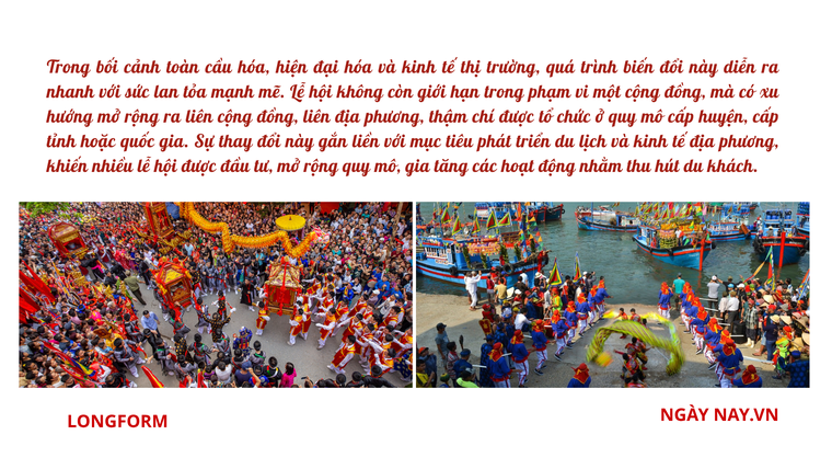 Biến đổi nghi thức và không gian lễ hội đương đại - Bài 1: Hệ sinh thái chuyển từ "đóng" sang "mở" ảnh 5