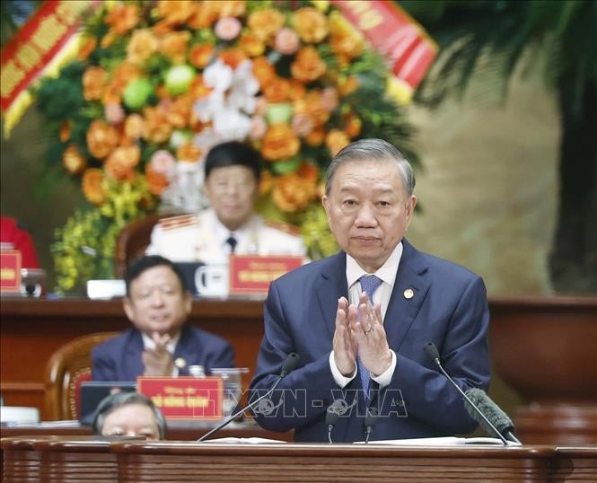 Tổng Bí thư, Chủ tịch nước Tô Lâm phát biểu chỉ đạo Đại hội XI Mặt trận Tổ quốc Việt Nam ảnh 3