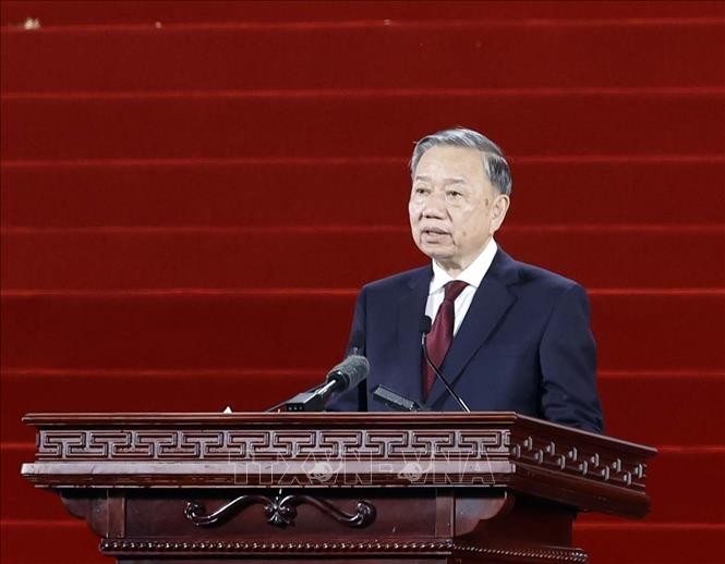 Tổng Bí thư, Chủ tịch nước dự Lễ công bố Nghị quyết của Quốc hội về thành lập thành phố Đồng Nai ảnh 2