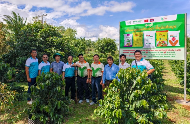 Phú Mỹ tăng cường hợp tác phát triển nông nghiệp tại Lào ảnh 11