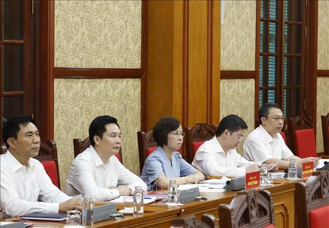 Tổng Bí thư, Chủ tịch nước Tô Lâm làm việc với Ban Tuyên giáo và Dân vận Trung ương ảnh 3