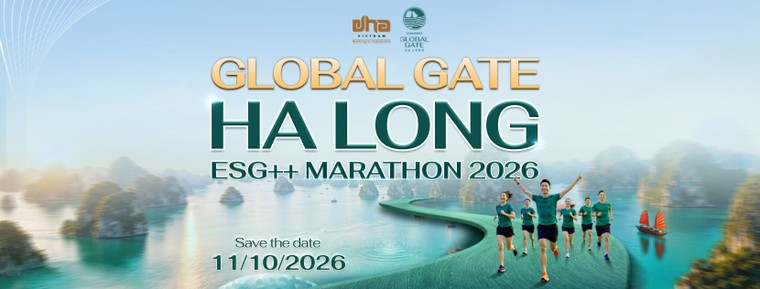 Khởi động Giải Global Gate Hạ Long ESG++ Marathon 2026: "Chạy giữa kỳ quan - Chạm tới kỷ lục" ảnh 1