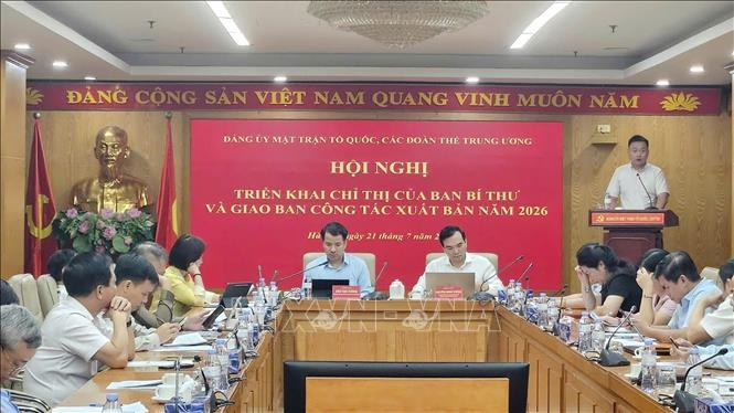 Tăng cường sự lãnh đạo của Đảng đối với hoạt động xuất bản trong tình hình mới ảnh 1