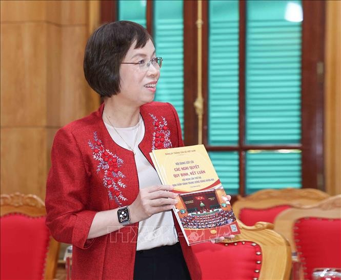 Thường trực Ban Bí thư chủ trì Hội nghị Ban Thường vụ Đảng ủy các cơ quan Đảng Trung ương ảnh 2