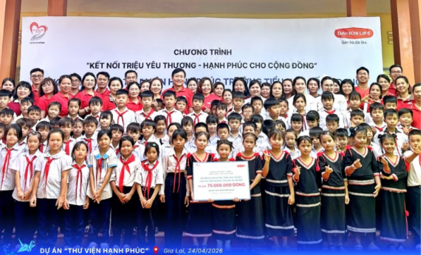 Thư viện Hạnh phúc - Hành trình gieo mầm tri thức của Daiichi Life Việt Nam ảnh 3