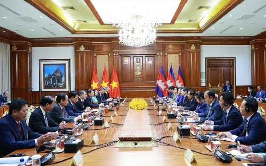 Thủ tướng Lê Minh Hưng kết thúc tốt đẹp chuyến thăm chính thức Campuchia ảnh 3