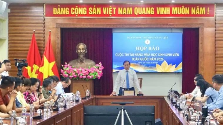 Chính thức phát động Cuộc thi Tài năng múa học sinh, sinh viên toàn quốc năm 2026 ảnh 1