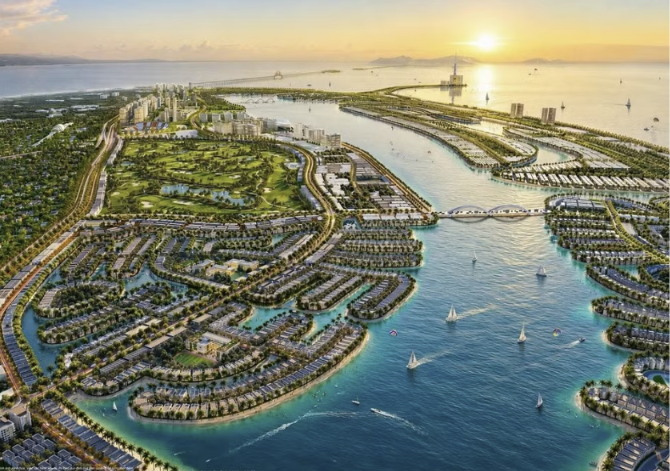 Ngôi nhà có bờ biển riêng thiết lập địa vị mới cho giới thượng lưu tại Vinhomes Green Paradise ảnh 1