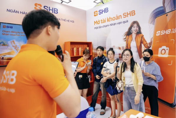SHB khuấy động Sóng Festival với trải nghiệm tài chính số dành cho giới trẻ ảnh 1