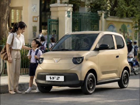 VinFast VF 2 giá hơn 182 triệu đồng, cả nhà hết lo mưa nắng khi ra đường ảnh 1