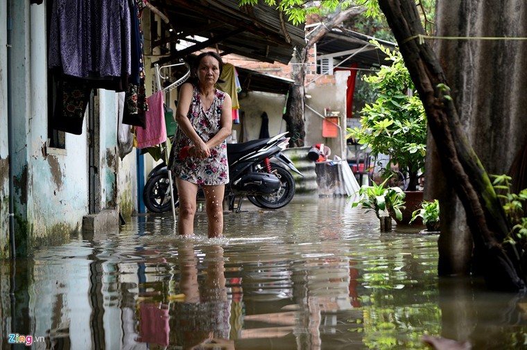 Sống chung với nước ngập cả ngày ở Sài Gòn ảnh 13