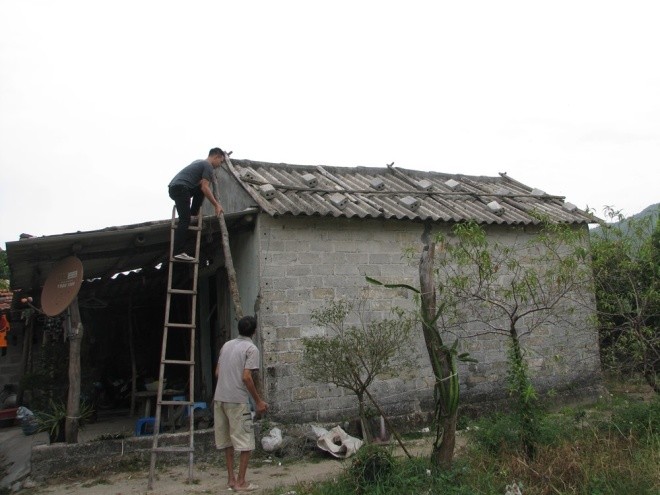 Dân Quảng Ninh chằng nhà, gặt lúa chạy đua với bão ảnh 6