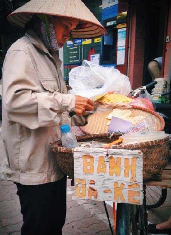 Bánh đa kê - món quà vặt dân dã của người Hà Nội ảnh 1