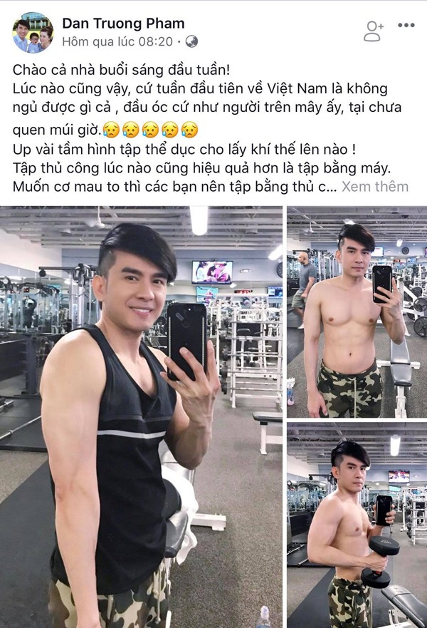 Đan Trường khiến fan phát sốt bởi thân hình sáu múi ở tuổi 42 ảnh 1