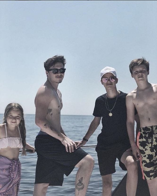 Gia đình David Beckham cùng nhau đi nghỉ dưỡng tại Croatia ảnh 9