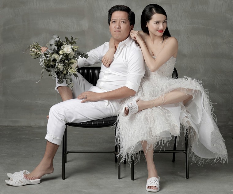 Nhã Phương khiến người hâm mộ 'đứng ngồi không yên' vì quá xinh đẹp trong buổi thử váy cưới ảnh 2