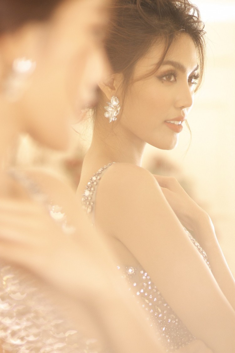 Hé lộ hình ảnh Lan Khuê xinh như mộng trong trang phục váy cưới ảnh 5