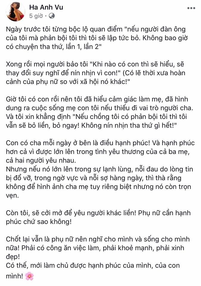 Siêu mẫu Hà Anh: 'Phụ nữ nên nghĩ cho mình và sống cho mình' ảnh 1