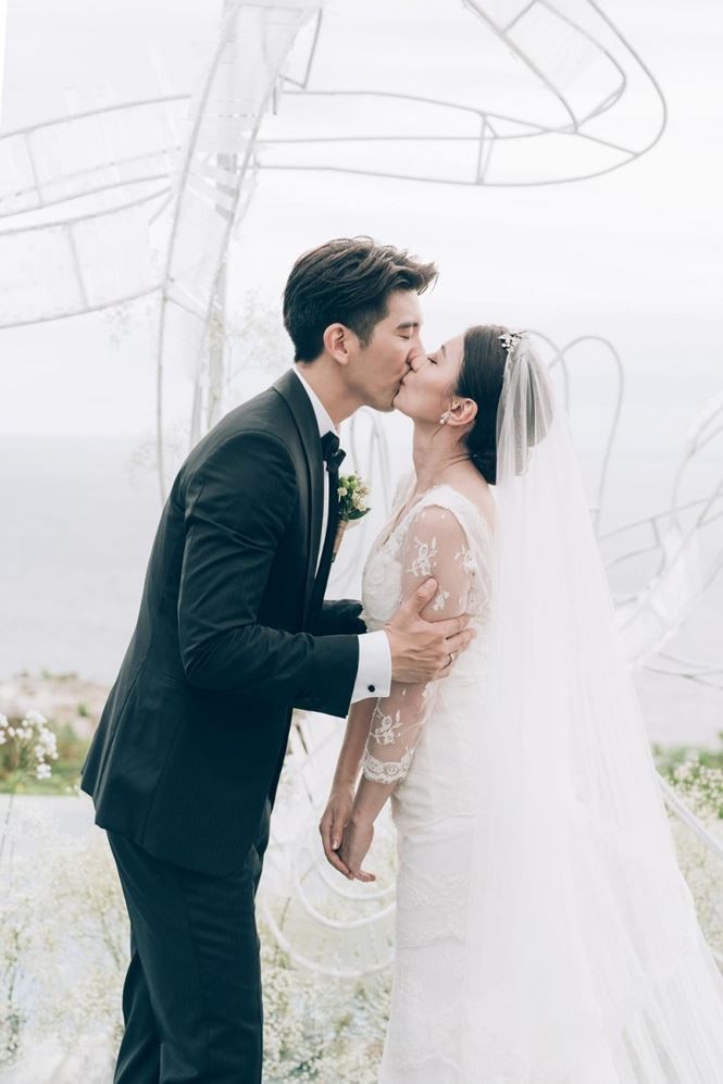 'Triệu Mẫn' Giả Tịnh Văn xinh đẹp, xúng xính váy cưới ở tuổi 44 ảnh 3