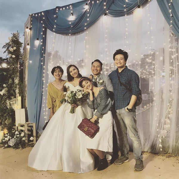 Vợ chồng Tiến Đạt hạnh phúc trong ngày cưới ảnh 2