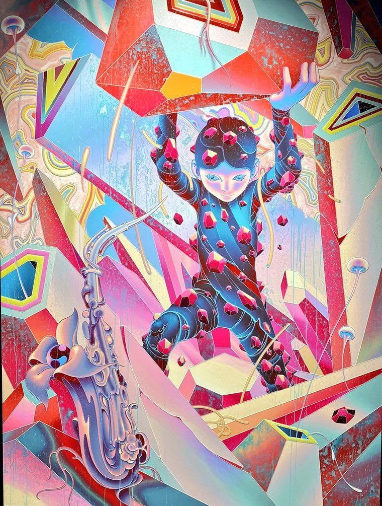 Seoul: Ra mắt bộ tranh 'Seven Phases' của họa sĩ James Jean ở Bảo tàng 'HYBE Insight' ảnh 6