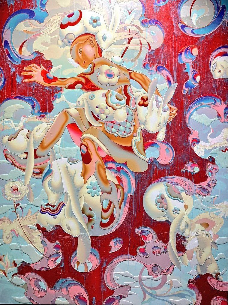 Seoul: Ra mắt bộ tranh 'Seven Phases' của họa sĩ James Jean ở Bảo tàng 'HYBE Insight' ảnh 7